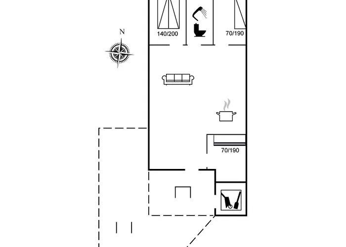 Feriehus Hunlef - 1-7km From The Sea By Interhome Bolilmark